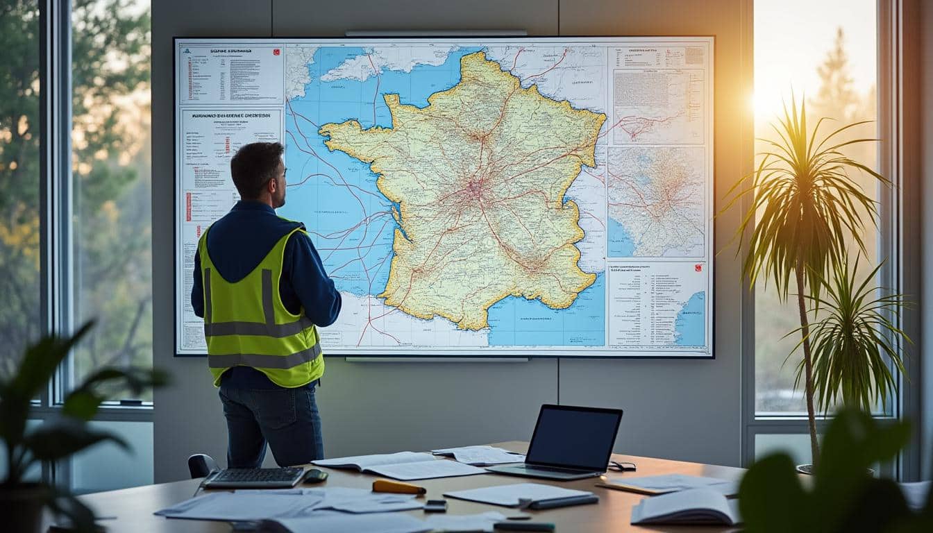 Illustration: Définition et rôle de la cartographie des réseaux électriques français