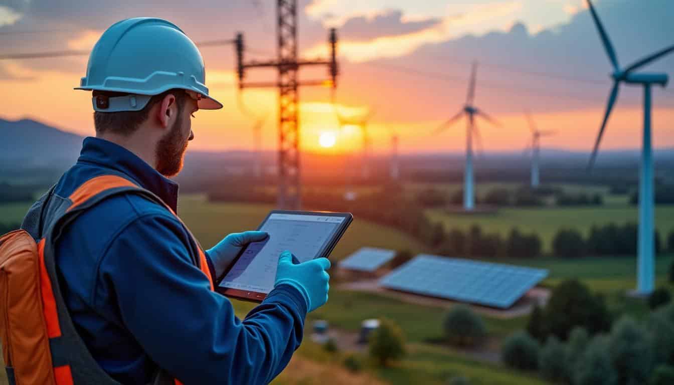 Illustration: Définition et compréhension des enjeux de la transition énergétique pour les réseaux