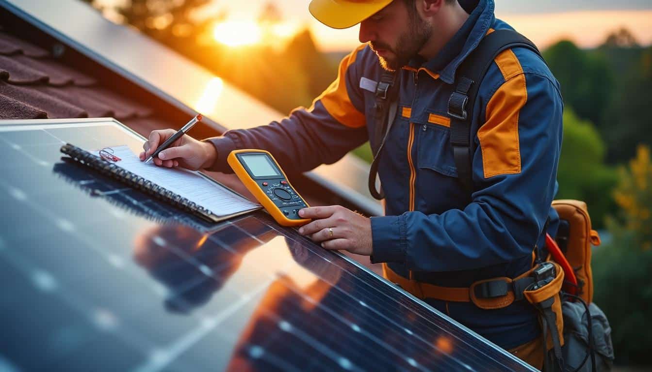 Illustration: Comment calculer le rendement d’un panneau solaire ?