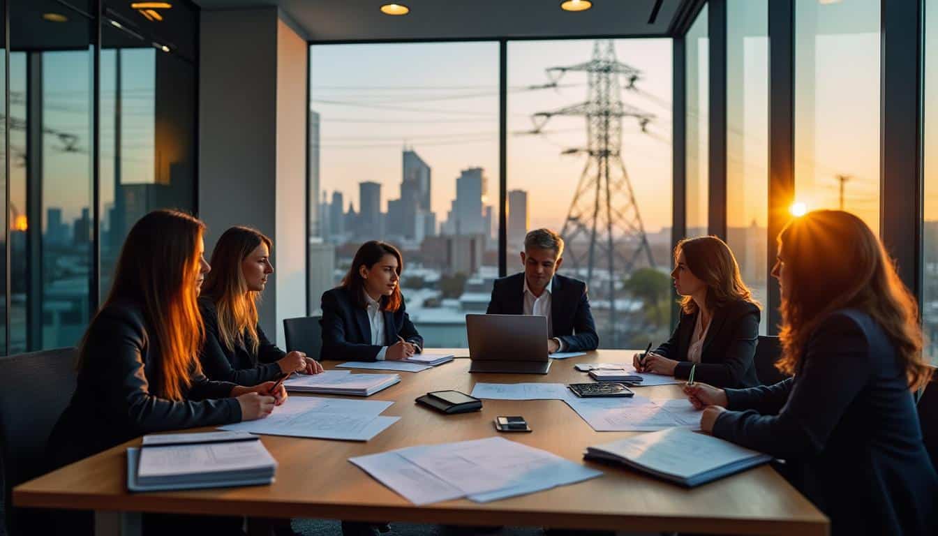 Illustration: Cadre réglementaire et obligations légales des contrats de distribution d’énergie