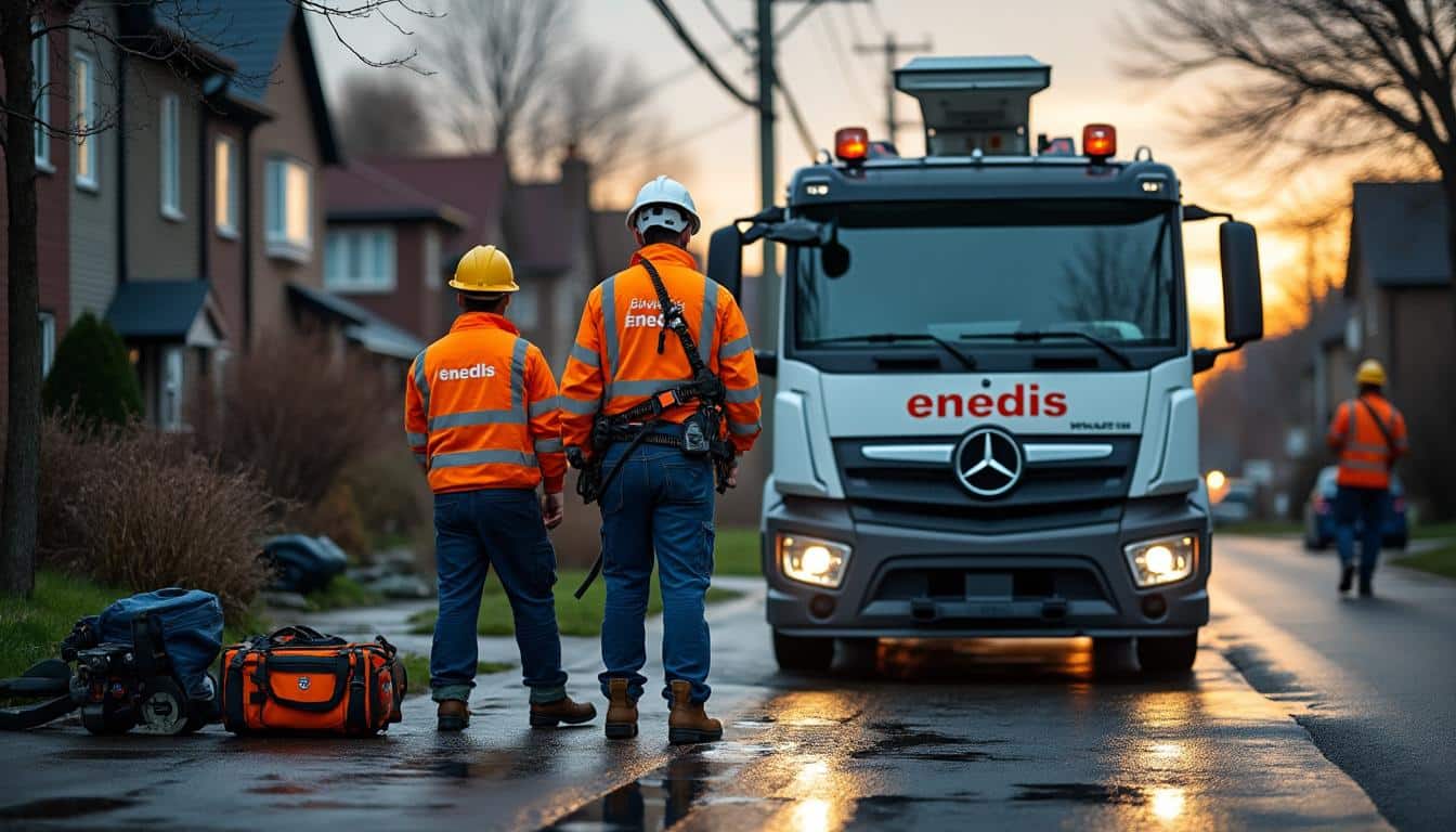 Illustration: Le rôle d’Enedis dans la gestion des pannes électriques