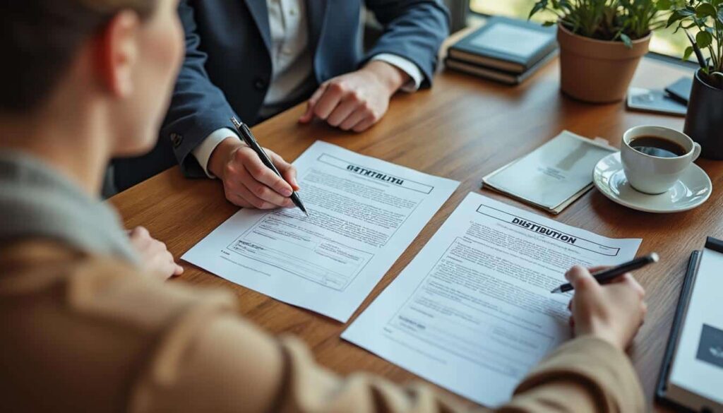 Différence entre le contrat de fourniture et de distribution : guide pratique