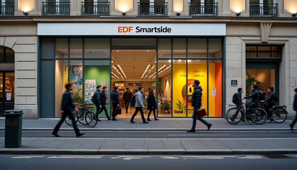 EDF Smartside à la rue Floréal à Paris : innovation et espaces modulaires