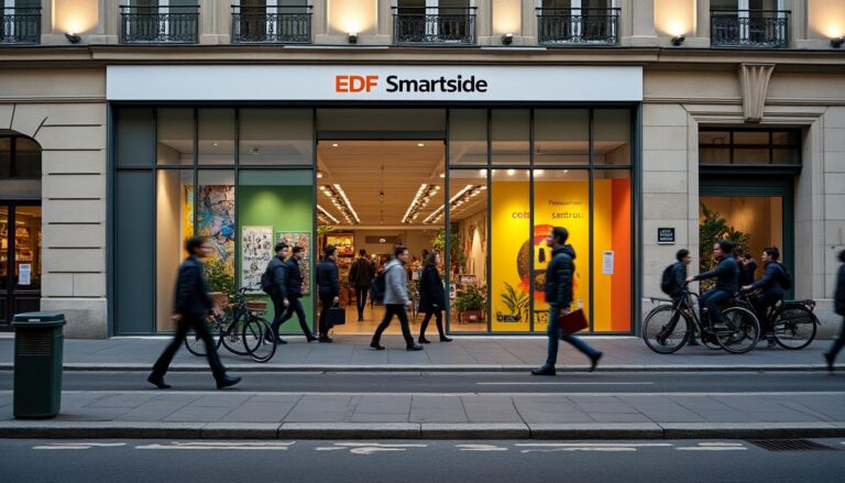 EDF Smartside à la rue Floréal à Paris : innovation et espaces modulaires
