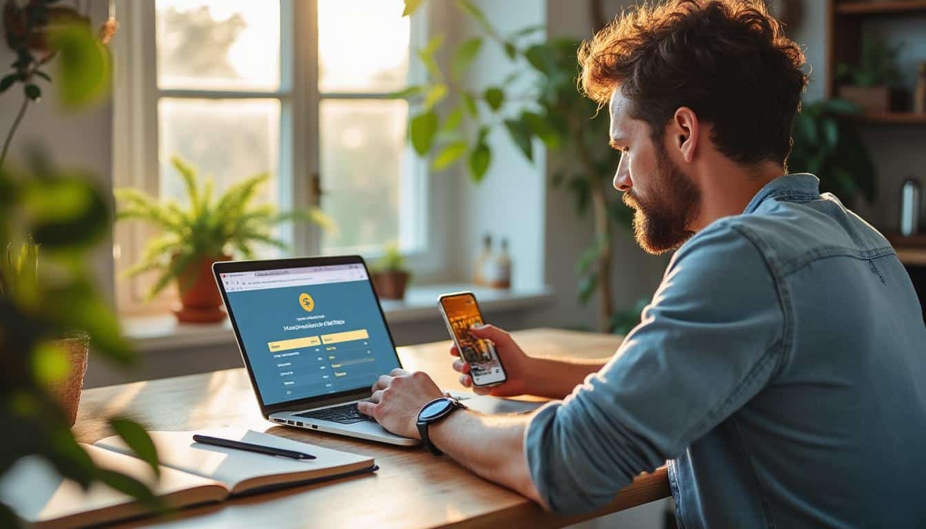 Illustration: Guide étape par étape pour faire le relevé à distance sur enedis.fr/faire-le-releve-en-ligne