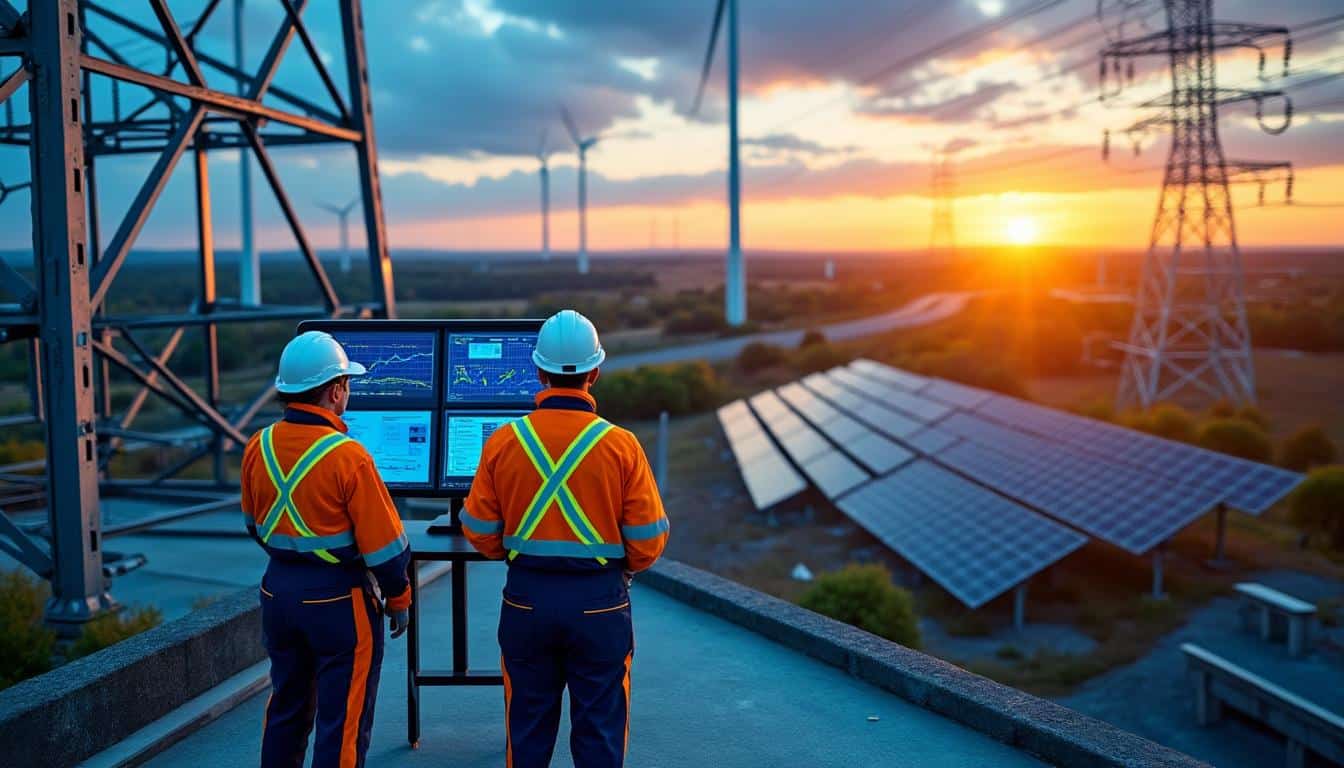 Illustration: Enjeux techniques de l’intégration des énergies renouvelables sur le réseau électrique