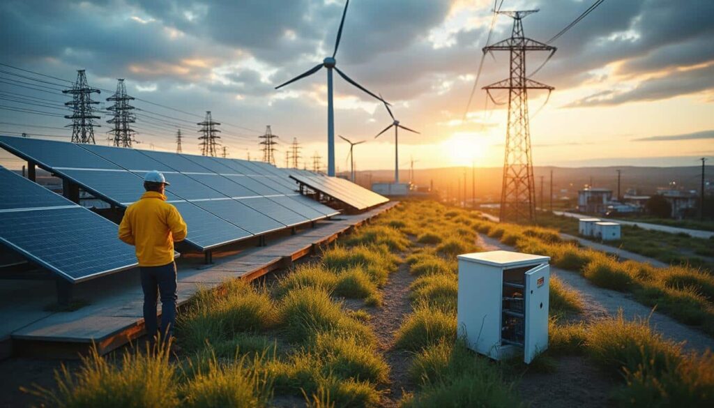 Impact des énergies renouvelables sur le réseau : défis et solutions