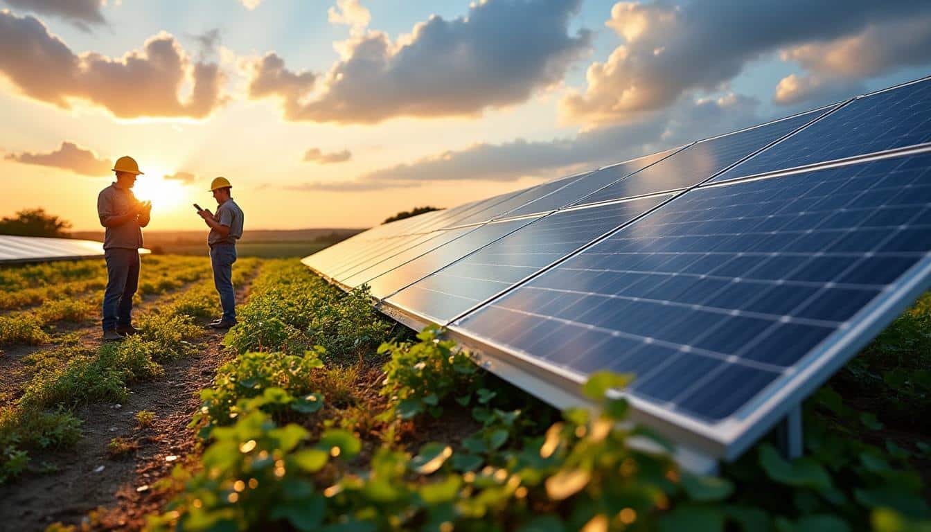 Illustration: Définition et enjeux de l’impact environnemental des panneaux solaires