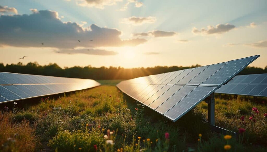 Impact environnemental des panneaux solaires : bilan et solutions