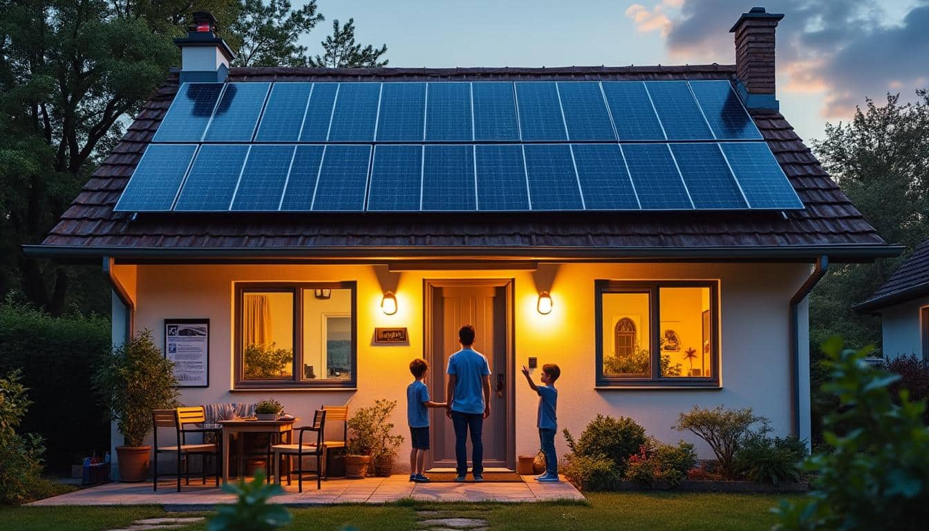 Illustration: Définition et principes de la production d’énergie solaire à la maison