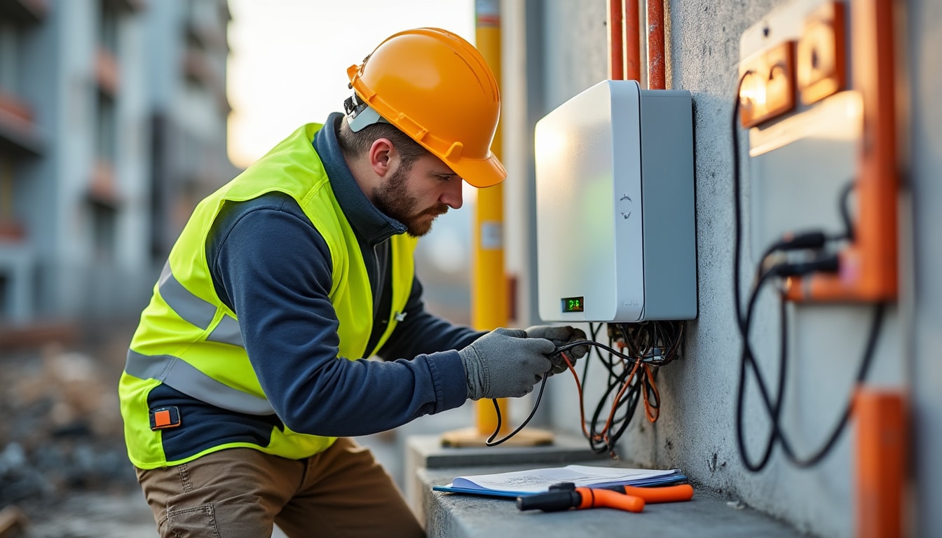 Illustration: Guide d'installation, démarches et bonnes pratiques pour un coffret de chantier Enedis