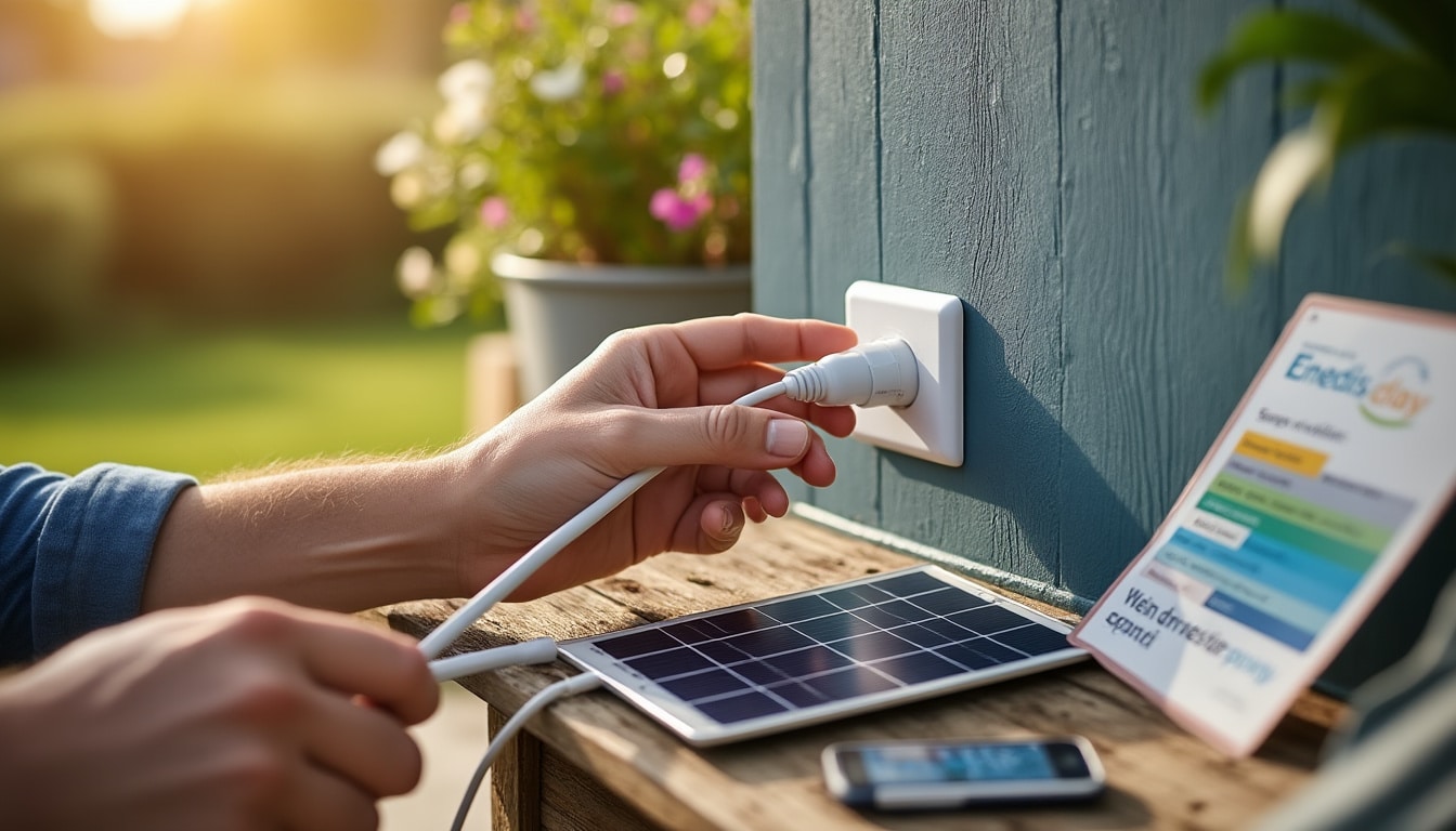 Déclaration Enedis d’un panneau solaire plug and play : guide complet