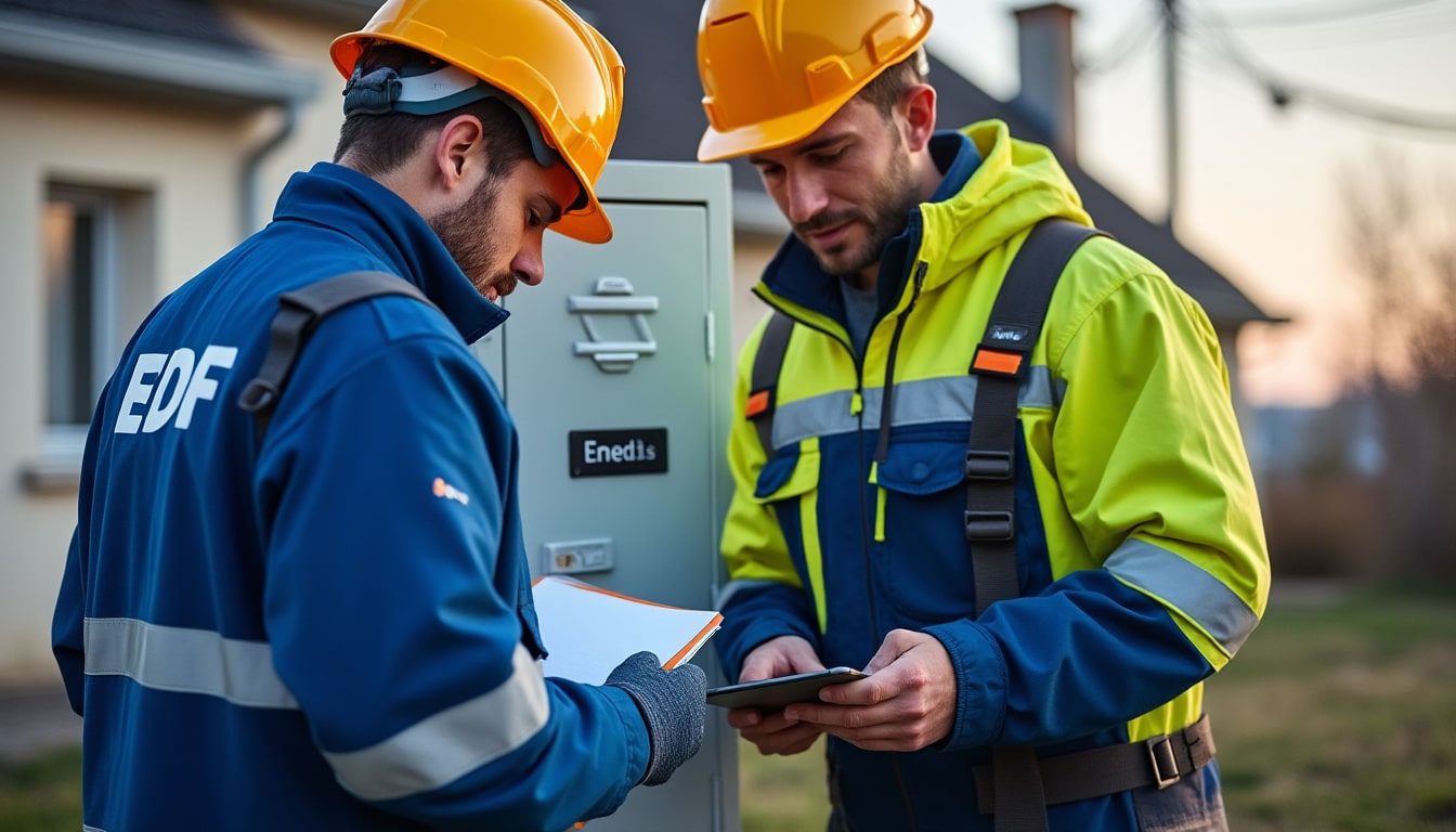 Illustration: Comprendre la différence entre EDF et Enedis : définitions et missions principales