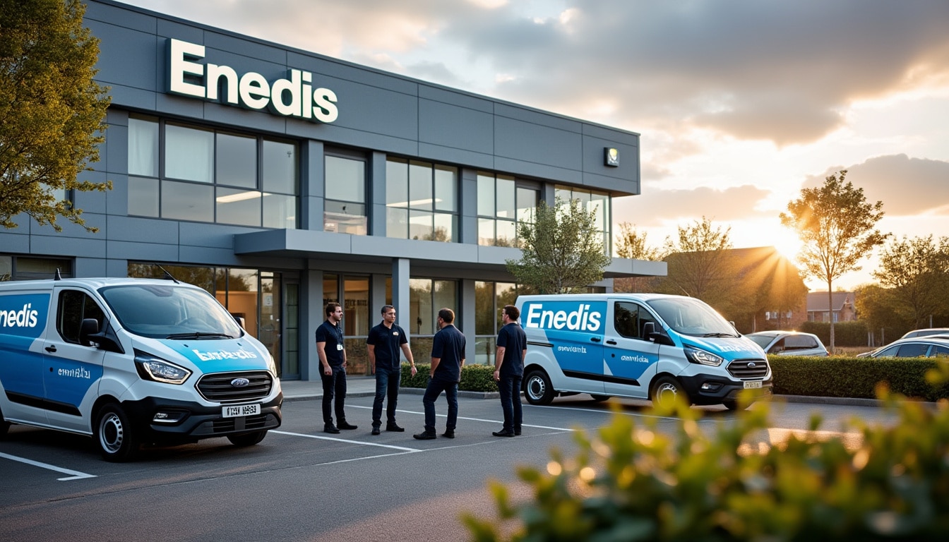 Illustration: Présentation de la direction régionale d’Enedis en Bretagne