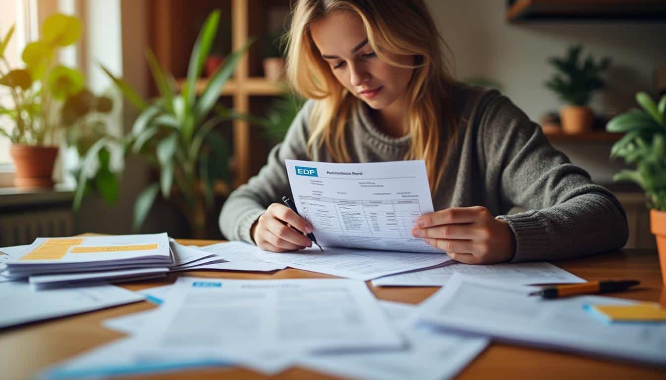 Illustration: Pourquoi la conservation des factures EDF est-elle essentielle au quotidien ?