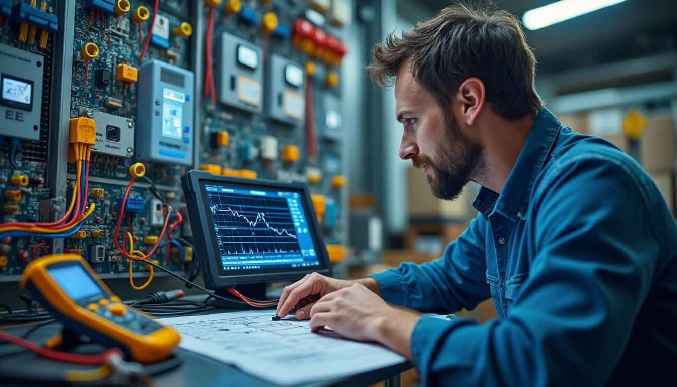 Illustration: Comprendre le diagnostic des fluctuations de tension en courant alternatif