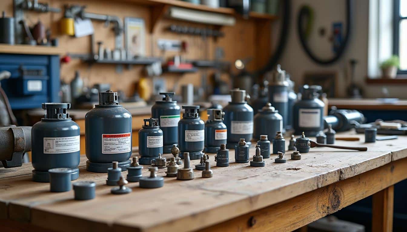 Illustration: Les différents types de plombs EDF et leurs caractéristiques