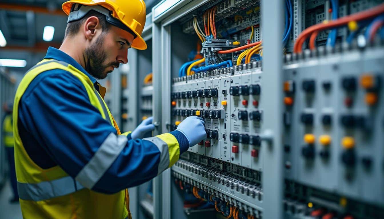 Illustration: Comprendre la disjonction de ligne en courant alternatif et la redondance : bases et définitions essentielles