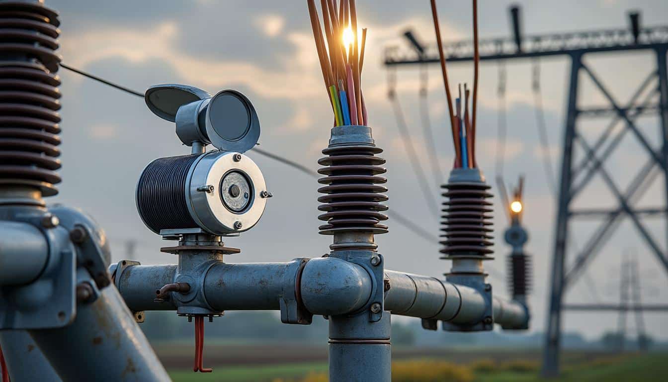 Illustration: Les mécanismes de la disjonction en courant alternatif sur une ligne redondante