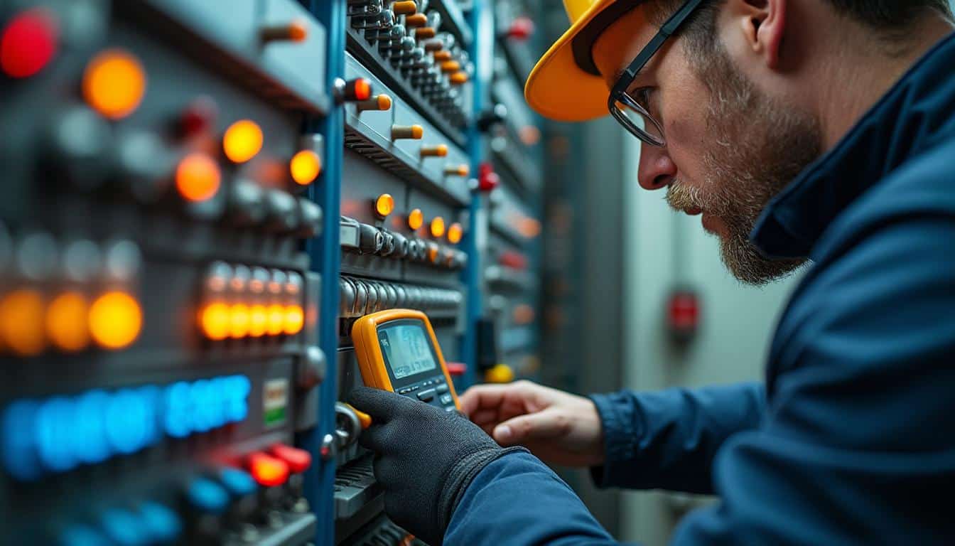 Courant alternatif : perte de rendement et synchronisation expliquées