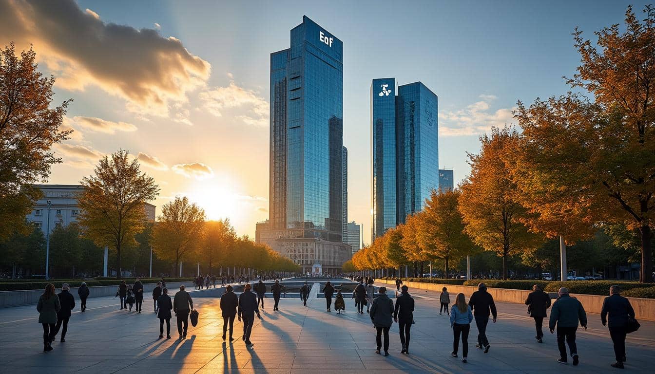 Illustration: À la découverte de la tour EDF dans le grand quartier de La Défense