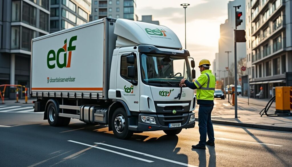 Camion EDF électrique : transition et aides pour les poids lourds