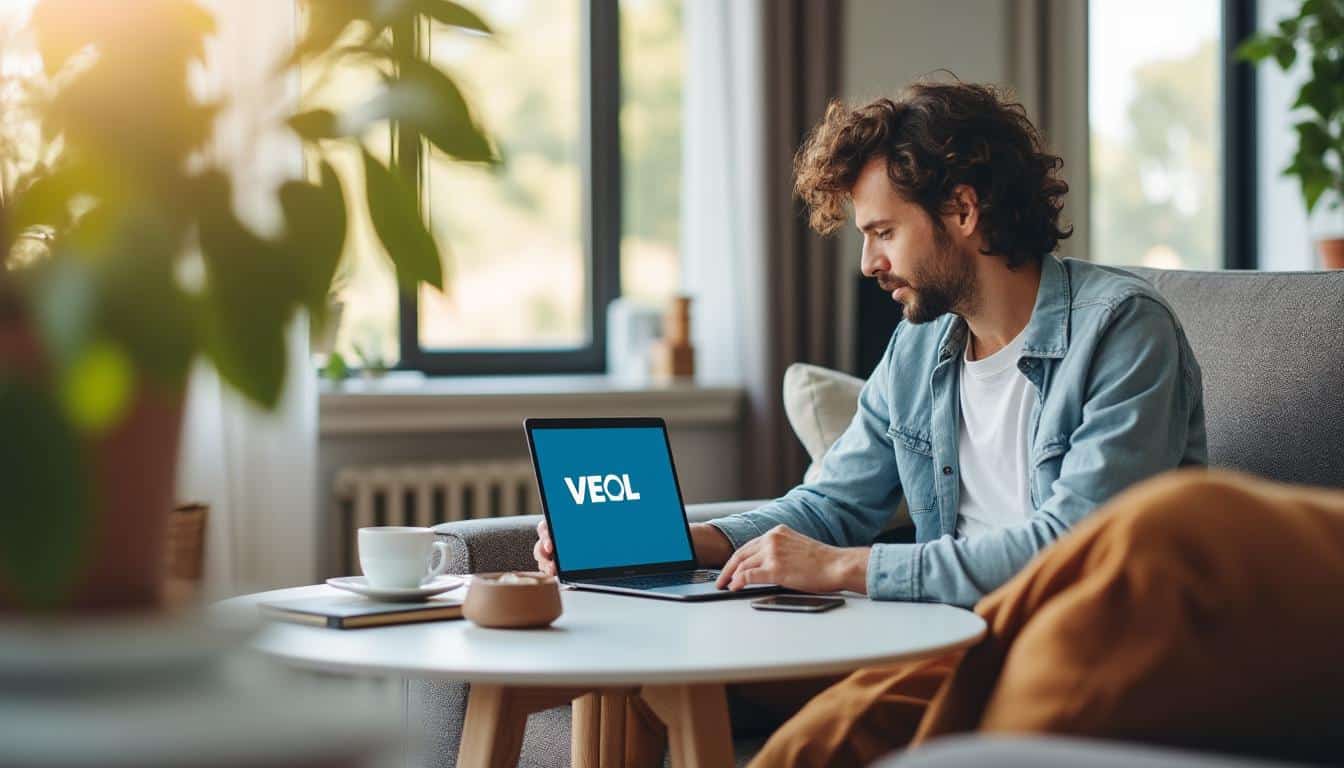 Illustration: Accéder et profiter pleinement du vivre online chez EDF via la plateforme VEOL