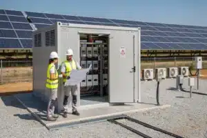 Shelters photovoltaïques : comment choisir son local technique pour une centrale solaire ?