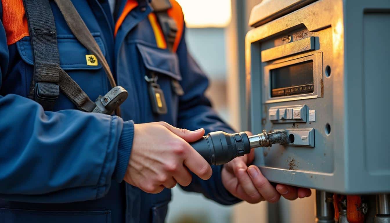 Illustration: Comprendre le rôle essentiel du plomb de protection sur le compteur électrique