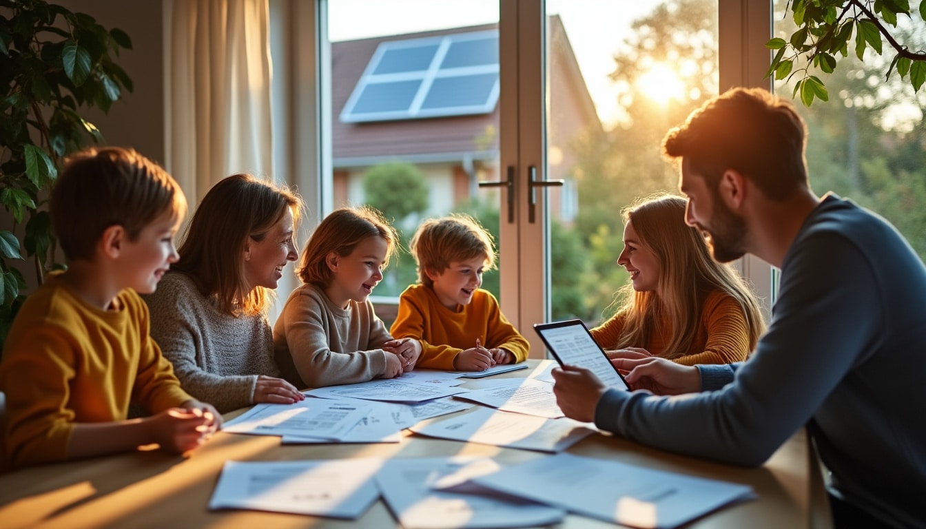 Illustration: Comment choisir l’abonnement EDF adapté à une installation solaire domestique