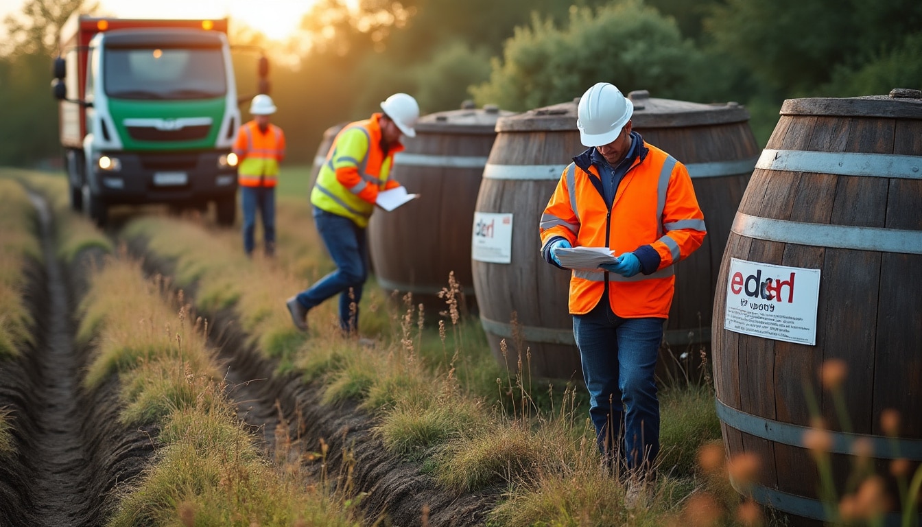 Illustration: Comprendre le cadre légal de la récupération des poteaux en bois chez EDF