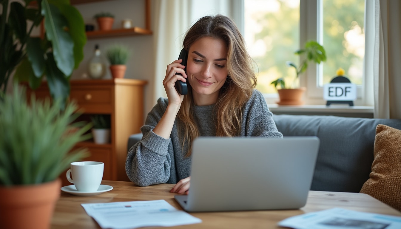 Illustration: Comment contacter le service EDF pour votre électricité à Anglet