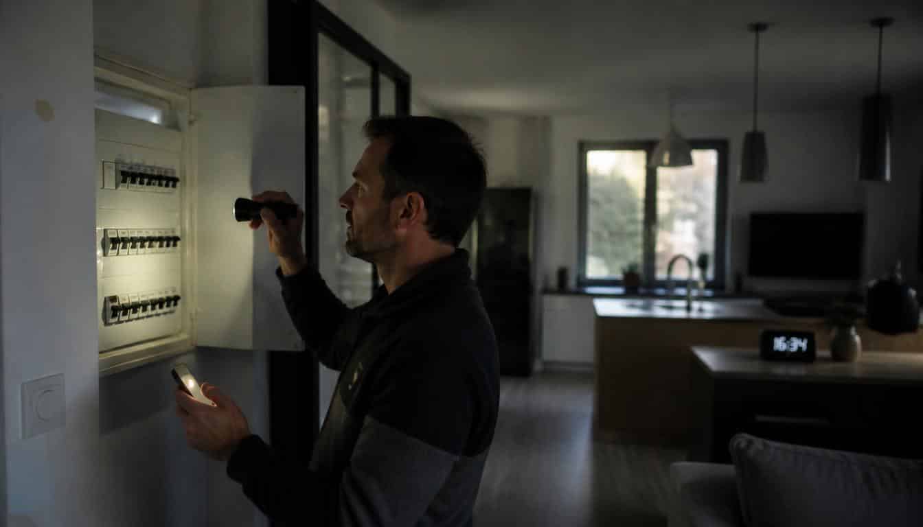 Coupure de courant : que vérifier et comment réagir